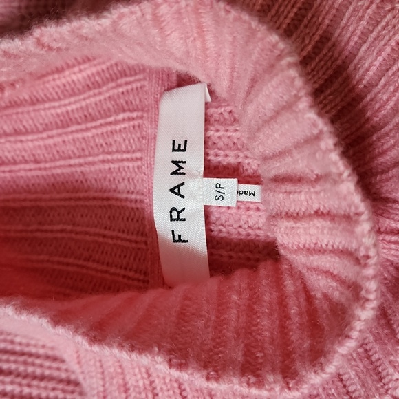 Nwt Frame Denim Wool & Cashmere Puff Sleeve Sweater - Picture 14 of 16